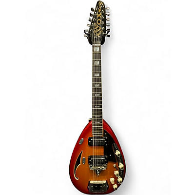 Used VOX 60S STARSTREAM XII 2 Color Sunburst Solid Body Electric Guitar