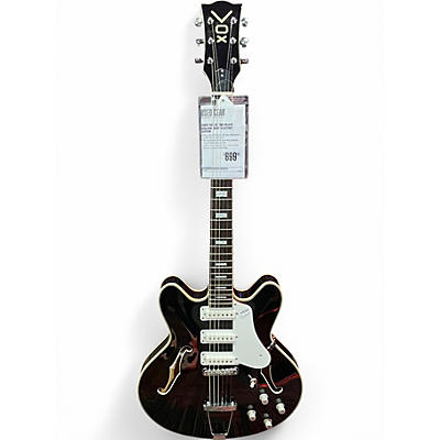 Used VOX BC S66 BLACK Hollow Body Electric Guitar