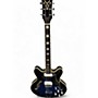 Used VOX BC-V90 Blue Hollow Body Electric Guitar Blue