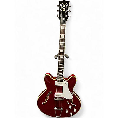 Used VOX BC-V90 Cherry Hollow Body Electric Guitar