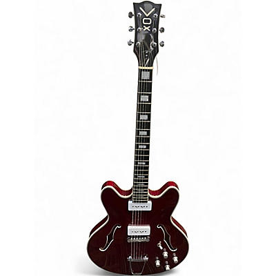 Used VOX BC V90 Maroon Hollow Body Electric Guitar