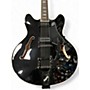Used VOX BC-V90B Black Hollow Body Electric Guitar Black