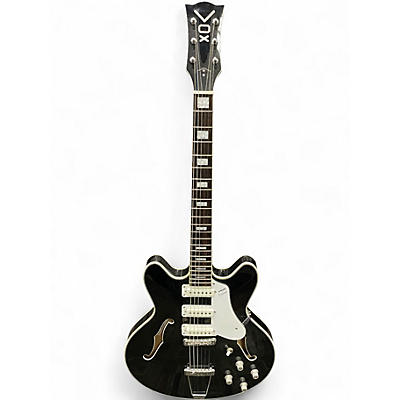 Used VOX BCS66 Bobcat Black Hollow Body Electric Guitar
