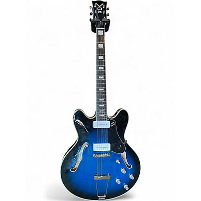Used VOX BCV90 BOBCAT Blue Hollow Body Electric Guitar