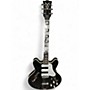 Used VOX BOBCAT BC-S66 Black and White Hollow Body Electric Guitar Black and White