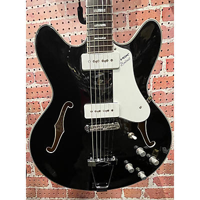 VOX Used VOX BOBCAT Black And White Hollow Body Electric Guitar