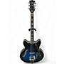 Used VOX BOBCAT Blue Burst Hollow Body Electric Guitar Blue Burst