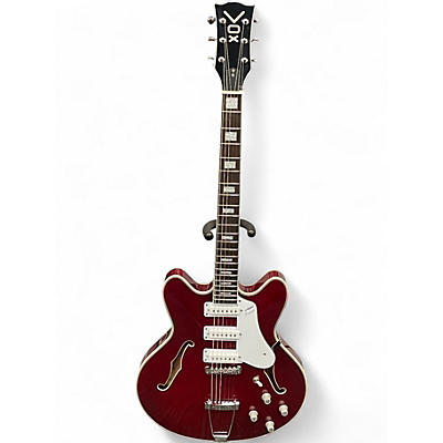 Used VOX BOBCAT S66 Red Hollow Body Electric Guitar