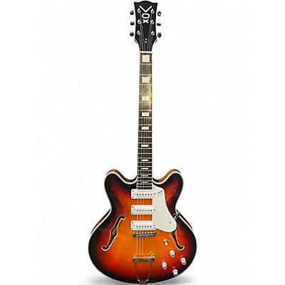 Used VOX Bc-s66 2 Color Sunburst Hollow Body Electric Guitar