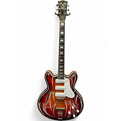 Used VOX Bobcat BC-S66 2 Color Sunburst Hollow Body Electric Guitar