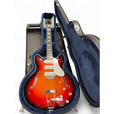 Used VOX Bobcat BC-S66 2 Color Sunburst Hollow Body Electric Guitar