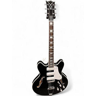 Used VOX Bobcat S66 Black Hollow Body Electric Guitar