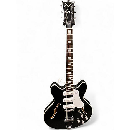 Used VOX Bobcat S66 Black Hollow Body Electric Guitar Black