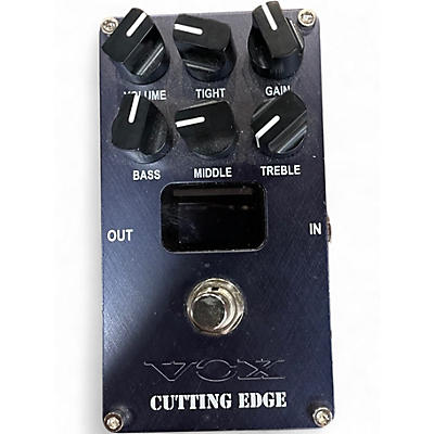Used VOX CUTTING EDGE Effect Pedal