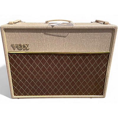 Used VOX Hand-wired AC30HW2 2x12 30W Blonde Tube Guitar Combo Amp