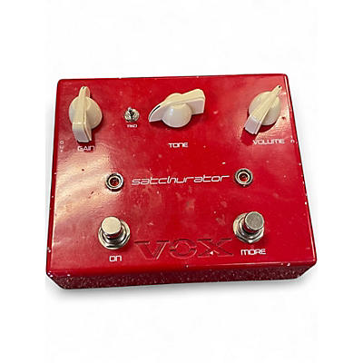 Used VOX JSDS Joe Satriani Satchurator Distortion Effect Pedal