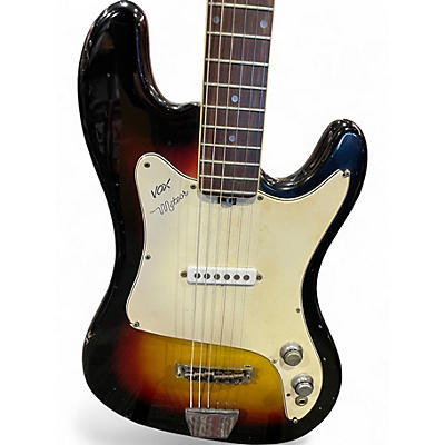 Used VOX METEOR Vintage Sunburst Solid Body Electric Guitar