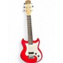 Used VOX SDC-1 MINI Chrome Red Solid Body Electric Guitar Chrome Red