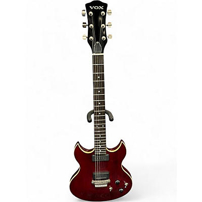 Used VOX SDC-33 Red Solid Body Electric Guitar