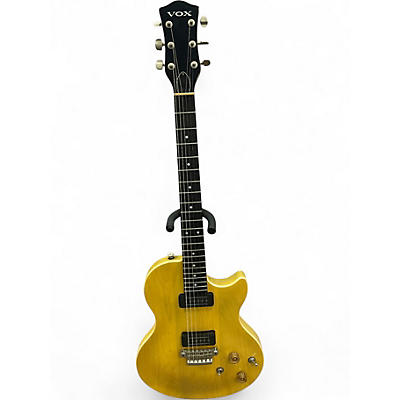 Used VOX SSC33 Worn TV Yellow Solid Body Electric Guitar