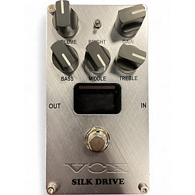Used VOX Silk Drive Effect Pedal