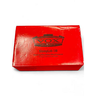 Used VOX StompLab IIB  Bass Effect Pedal