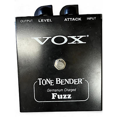 Used VOX TONEBENDER FUZZ Effect Pedal