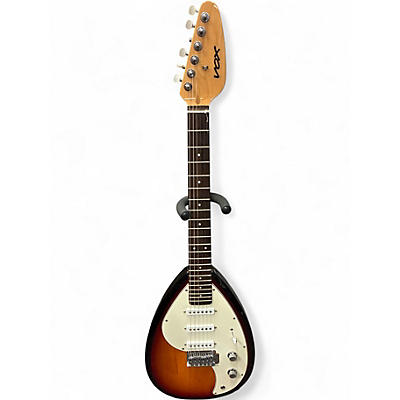 Used VOX Teardrop MK3 Reissue Sunburst Solid Body Electric Guitar