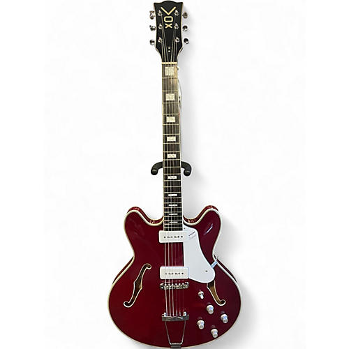 Used VOX V90 BOBCAT RED Hollow Body Electric Guitar RED