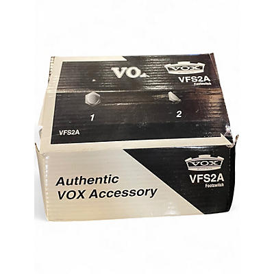 Used VOX VFS2A Footswitch