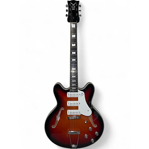 Used VOX bobcat s66 2 Color Sunburst Hollow Body Electric Guitar 2 Color Sunburst