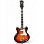 Used VOX bobcat v90 sunburst Hollow Body Electric Guitar sunburst