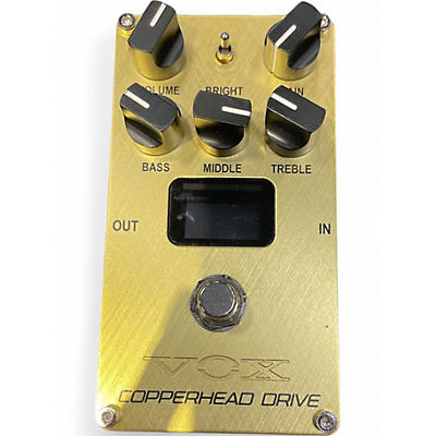 Used VOX copperhead drive Effect Pedal