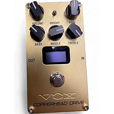 Used VOX copperhead drive Effect Pedal