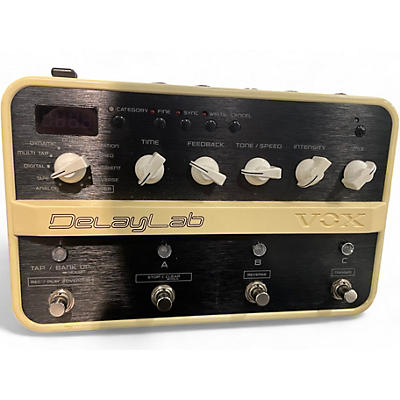 Used VOX delay lab Effect Pedal