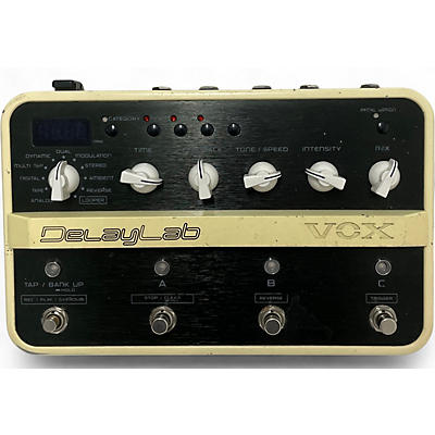 Used VOX delaylab Effect Pedal