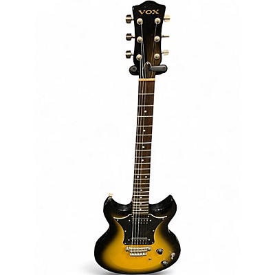 Used VOX sdc12 double cutaway Sunburst Solid Body Electric Guitar