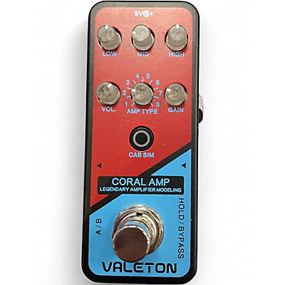 Used Valeton CORAL AMP Effect Pedal
