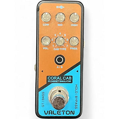 Used Valeton CORAL CAB Effect Processor