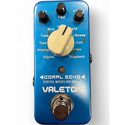 Used Valeton CORAL ECHO Effect Pedal