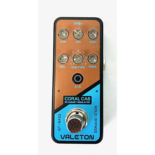 Used Valeton Coral Cab Effect Pedal