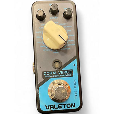 Used Valeton Coral Verb II Effect Pedal