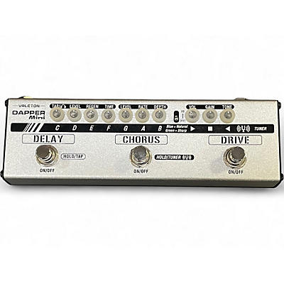 Used Valeton DAPPER MINI DELAY/CHORUS/DRIVE Effect Processor