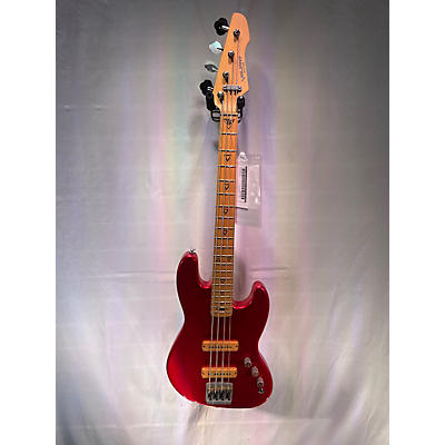 Valiant Used Valiant Minibass Red Electric Bass Guitar