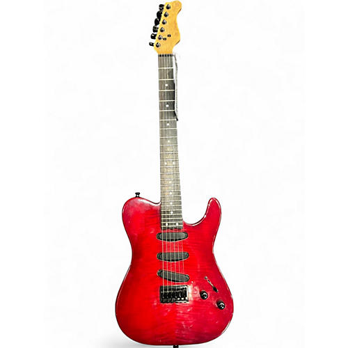 Used Valley Arts M Series Red Solid Body Electric Guitar Red