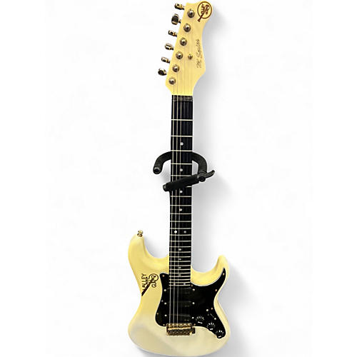 Used Vally Arts M series  Olympic White Solid Body Electric Guitar Olympic White
