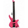Used Valravn garm Pink Solid Body Electric Guitar Pink