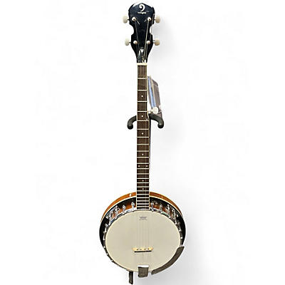 Used Vangoa 5 STRING WOOD GLOSS NATURAL Banjo
