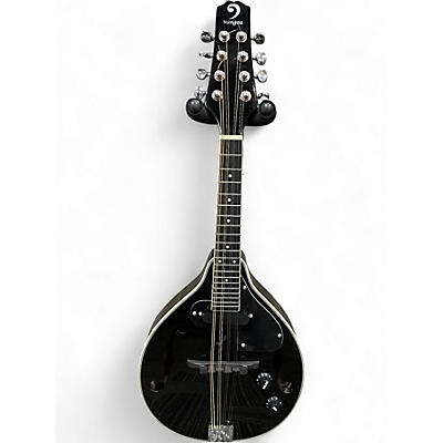Used Vangoa Mandolin Acoustic Electric Black Mandolin