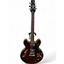 Used Vantage 635V Red Hollow Body Electric Guitar Red